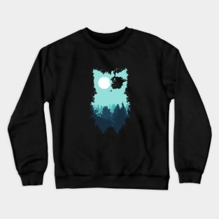 Winter Owl Crewneck Sweatshirt